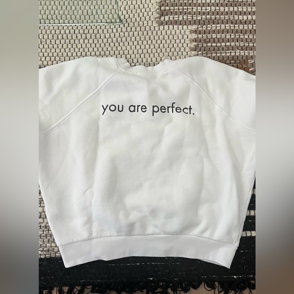 perfectwhitetee x amber lewis crewneck sweatshirt, size S - Picture 5 of 7
